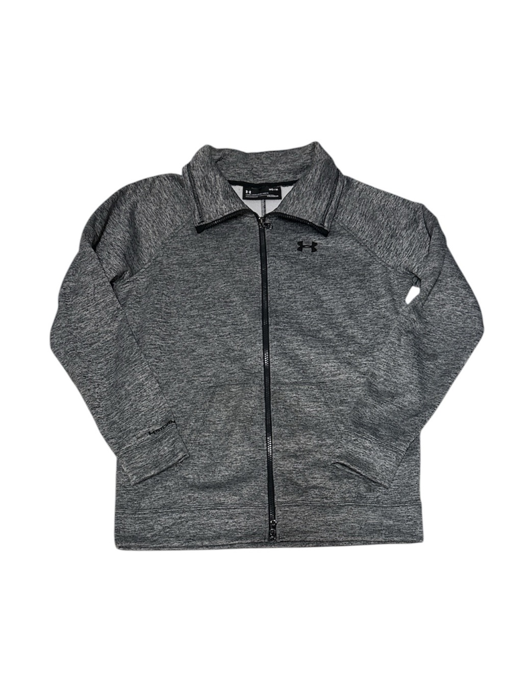 Under Armour Men's Heather Grey Full-Zip Athletic Jacket